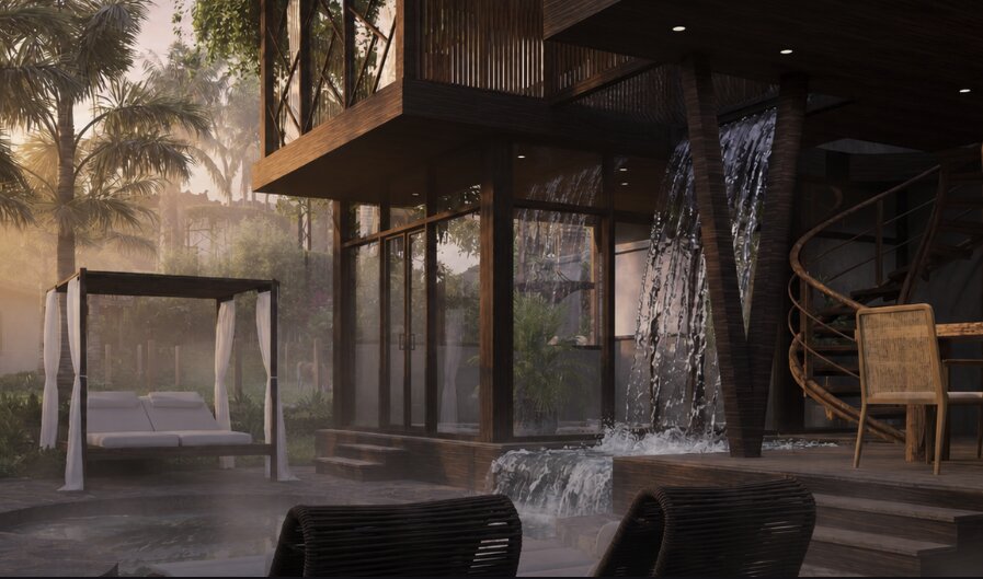 Two bedroom villa